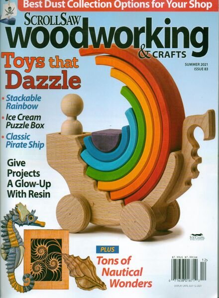 ScrollSaw Woodworking & Crafts – Summer 2021 Cover