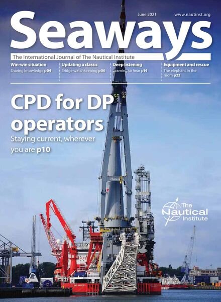 Seaways – June 2021 Cover