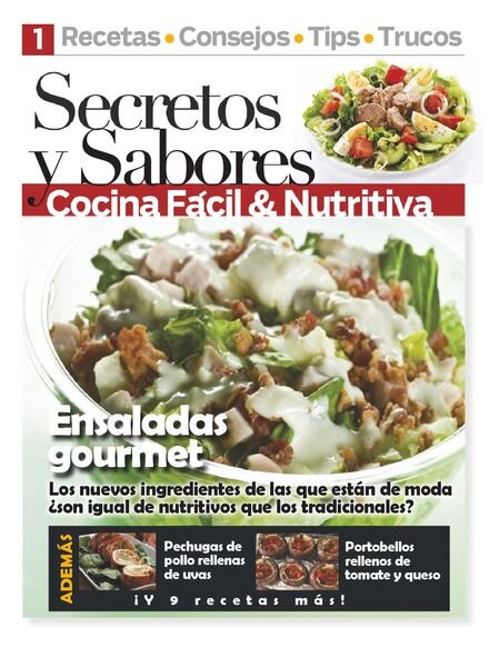 Secretos & Sabores – abril 2021 Cover