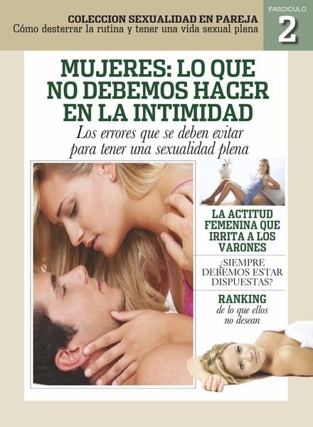 Sexualidad – abril 2021 Cover