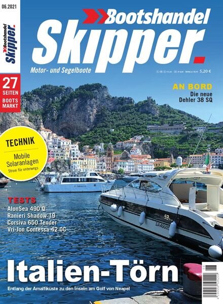 Skipper Bootshandel – Mai 2021 Cover