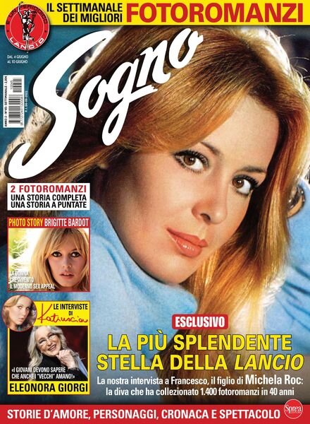 Sogno – 04 giugno 2021 Cover