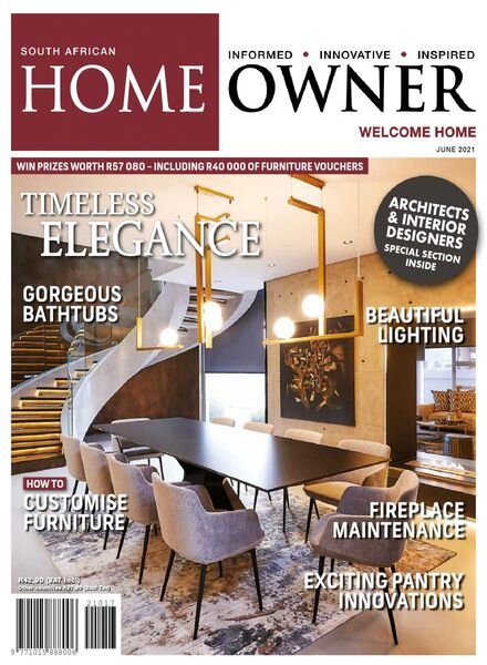 South African Home Owner – June 2021 Cover