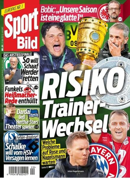Sport Bild – 19 Mai 2021 Cover