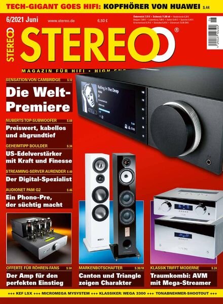 Stereo – Juni 2021 Cover