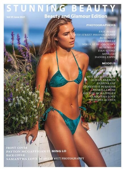 Stunning Beauty – Beauty and Glamour June 2021 Cover