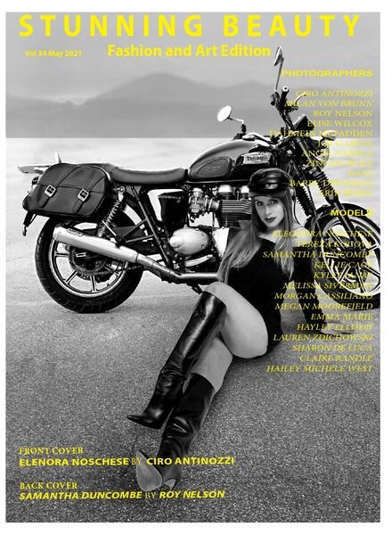 Stunning Beauty – Fashion and Art Edition May 2021 Cover
