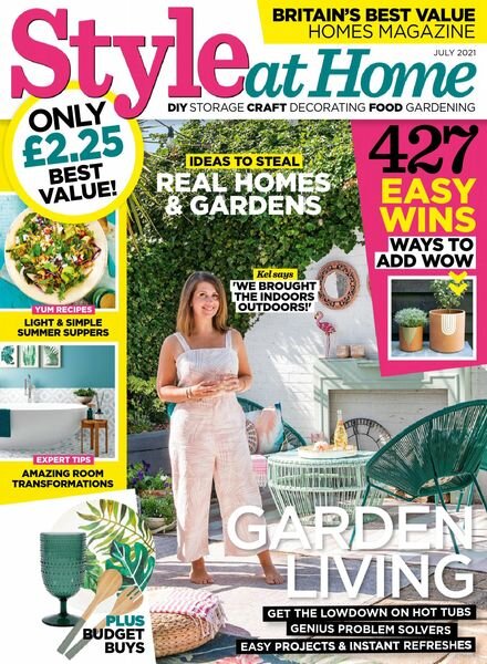 Style at Home UK – July 2021 Cover