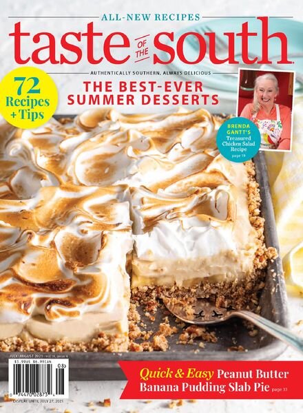 Taste of the South – July 2021 Cover