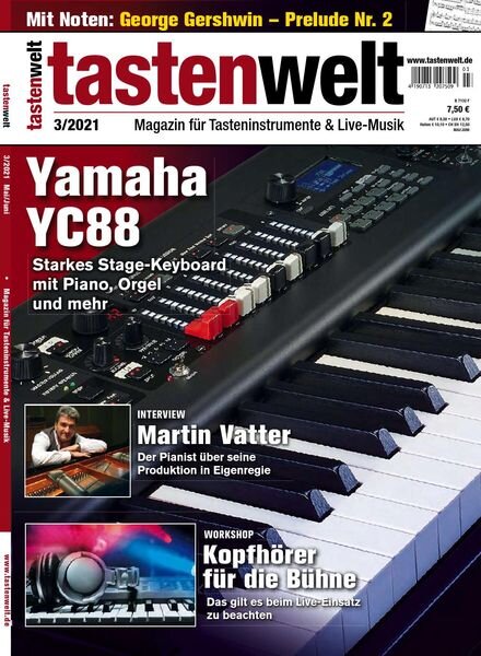 Tastenwelt – Mai-Juni 2021 Cover
