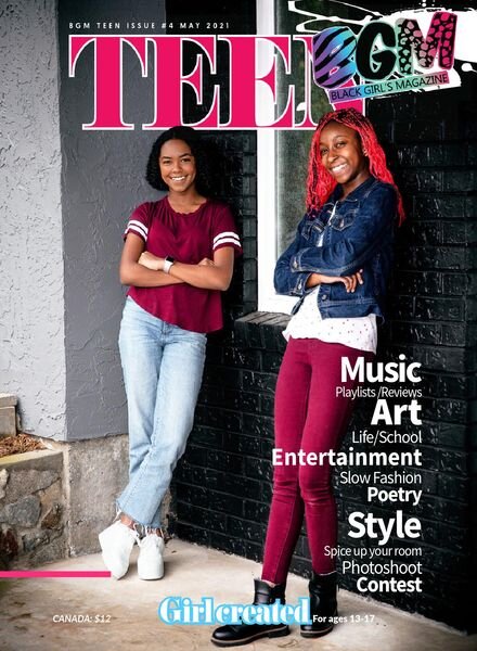 Teen Black Girl’s Magazine – May 2021 Cover