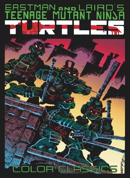 Teenage Mutant Ninja Turtles Color Classics – November 2015 Cover