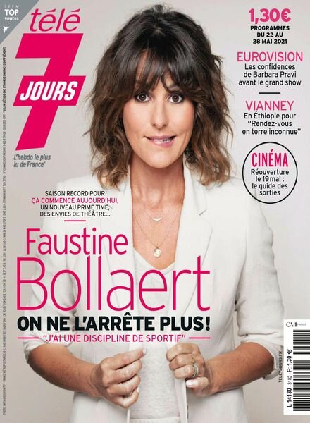 Tele 7 Jours – 22 mai 2021 Cover