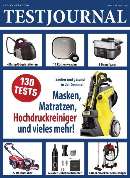 TESTJOURNAL – Mai 2021 Cover