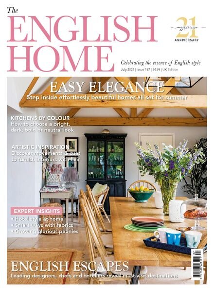 The English Home – July 2021 Cover