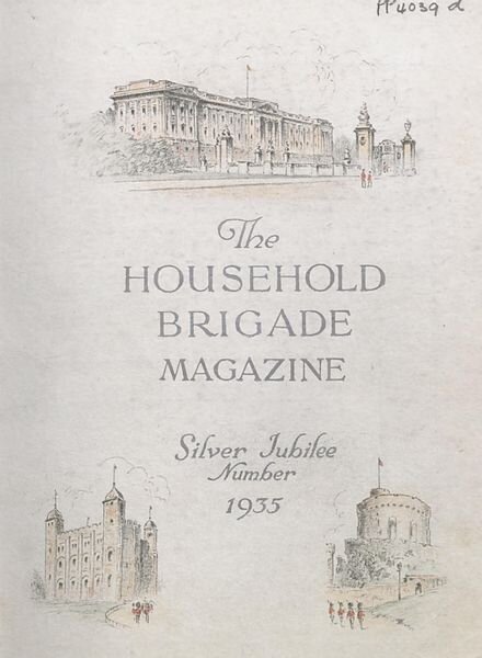 The Guards Magazine – Spring 1935 Cover