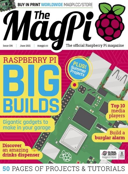 The MagPi – June 2021 Cover