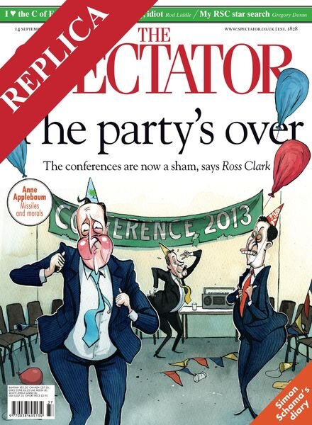 The Spectator – 14 September 2013 Cover