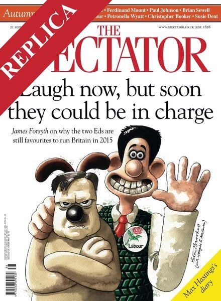 The Spectator – 21 September 2013 Cover