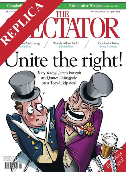 The Spectator – 28 September 2013 Cover