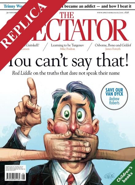 The Spectator – 30 November 2013 Cover