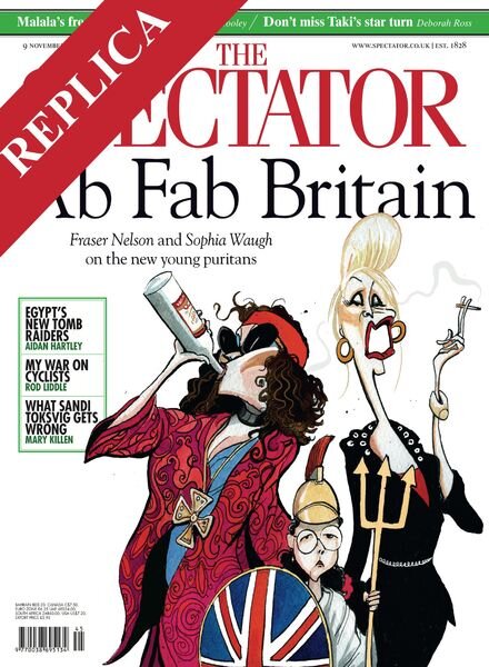 The Spectator – 9 November 2013 Cover