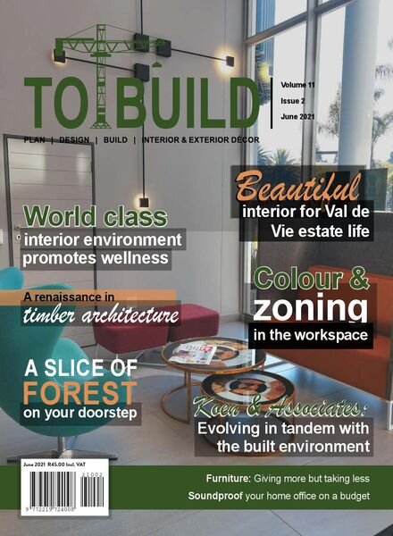 To Build – Volume 11 Issue 2 June 2021 Cover