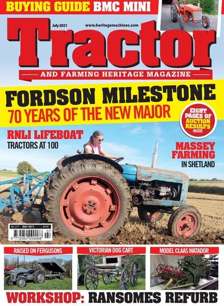 Tractor & Farming Heritage Magazine – July 2021 Cover