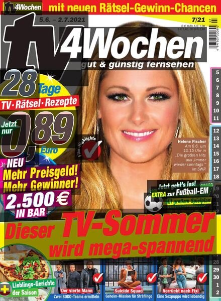 TV 4 Wochen – Nr.7 2021 Cover