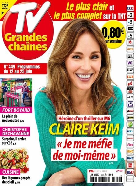 TV Grandes chaines – 12 Juin 2021 Cover