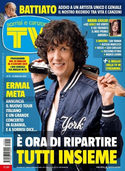 TV Sorrisi e Canzoni – 25 Maggio 2021 Cover