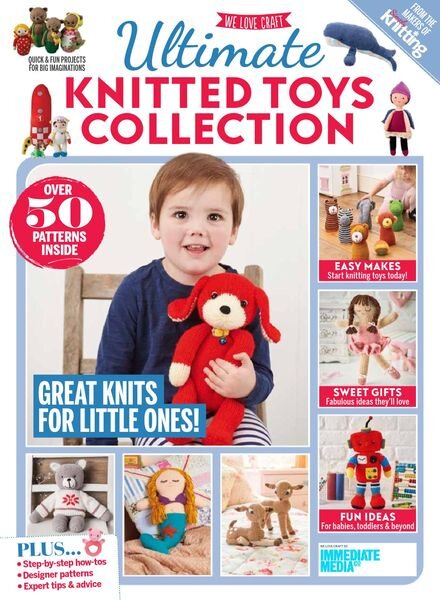 Ultimate Knitted Toys Collection – April 2021 Cover