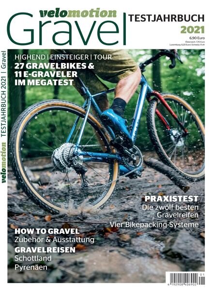 Velomotion Testjahrbuch EBike – 18 Mai 2021 Cover
