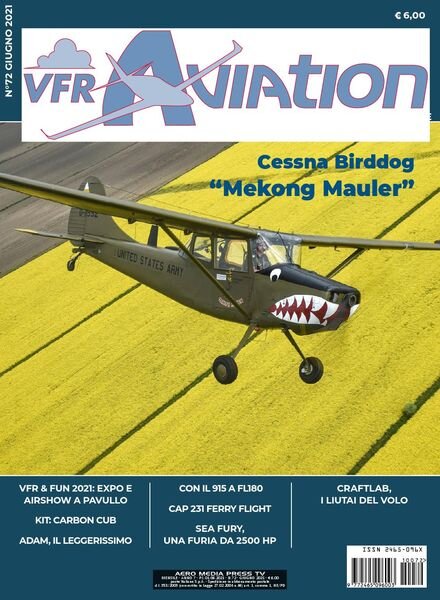 VFR Aviation – Giugno 2021 Cover