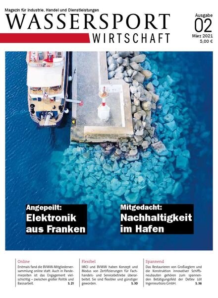 Wassersport Wirtschaft – Marz 2021 Cover