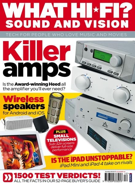 What Hi-Fi UK – December 2012 Cover