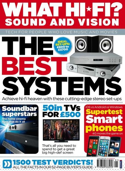 What Hi-Fi UK – January 2013 Cover