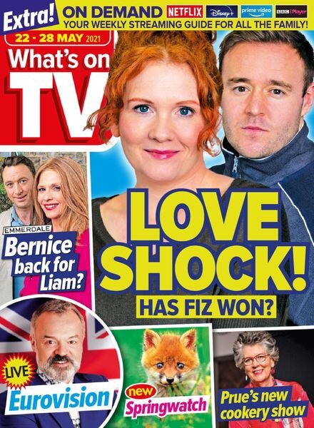 What’s on TV – 22 May 2021 Cover
