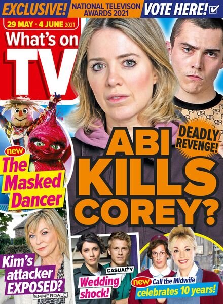 What’s on TV – 29 May 2021 Cover