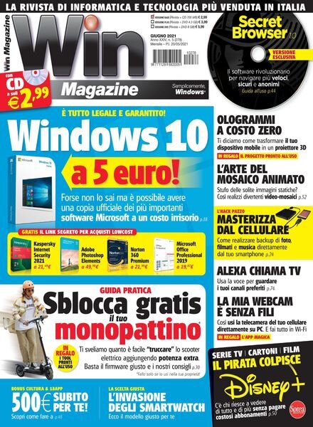 Win Magazine – giugno 2021 Cover