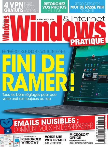 Windows & Internet Pratique – Juillet 2021 Cover
