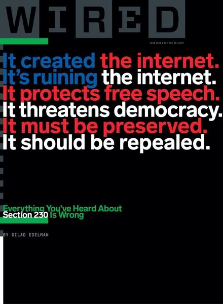 Wired USA – June 2021 Cover
