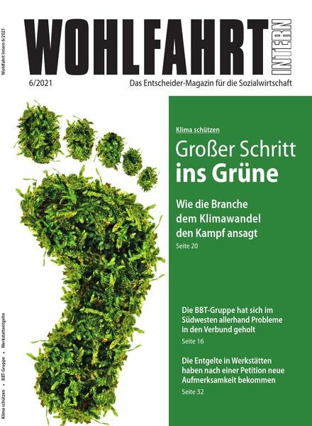 Wohlfahrt Intern – Juni 2021 Cover