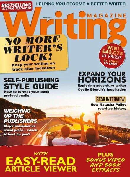 Writing Magazine – July 2021 Cover