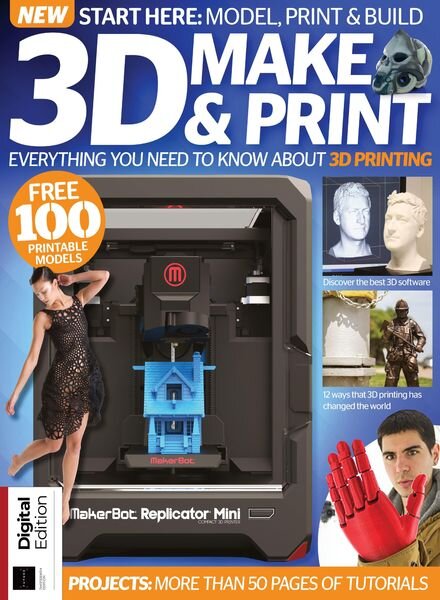 3D Make & Print – June 2021 Cover