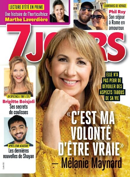 7 Jours – 02 juillet 2021 Cover