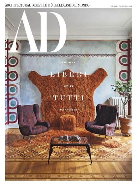 AD Architectural Digest Italia – giugno 2021 Cover