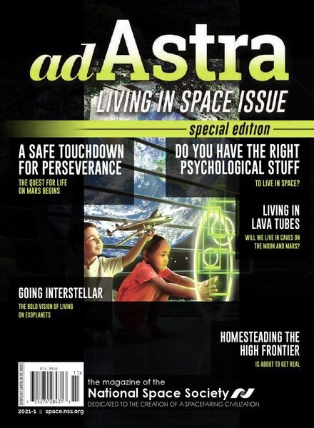 Ad Astra – Issue 1 2021 – 15 February 2021 Cover
