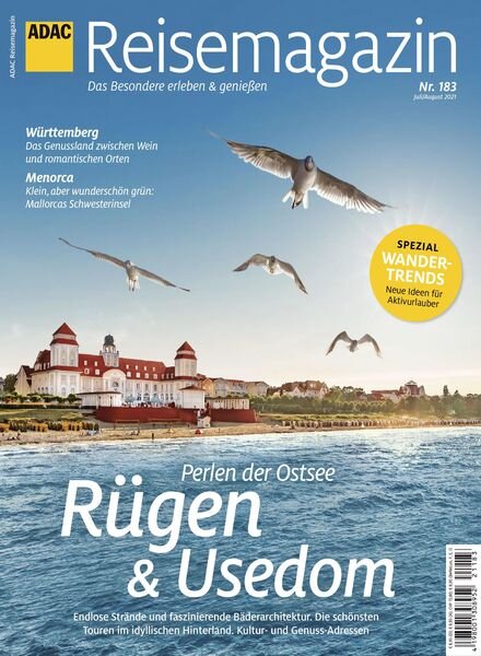 ADAC Reisemagazin – Juni 2021 Cover