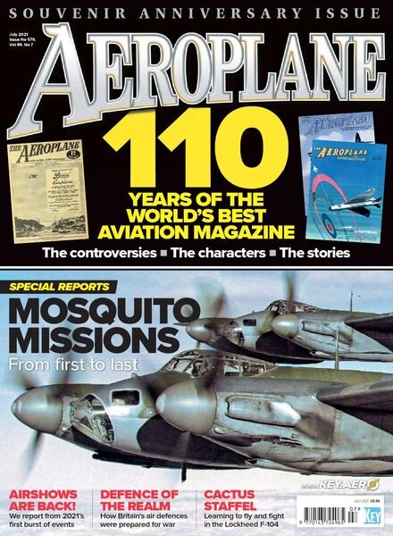 Aeroplane – Issue 579 – July 2021 Cover